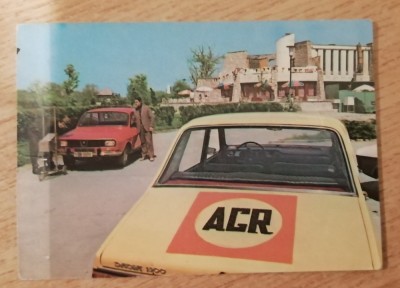 C9 37 - 1980 - Calendar de buzunar - Automobil Club Roman - ACR foto