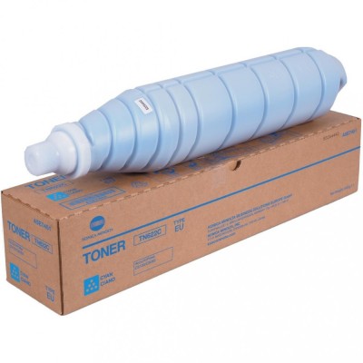 Cartus Konica Minolta C1085 C1100 TN622C TN-622C A5E7450 Cyan 95K foto
