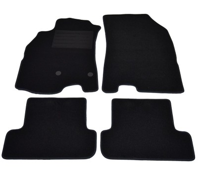 Covorase mocheta Renault Megane Hatchback , Coupe 3 Locuri , 11/2008- Negru, set de 4 bucati AutoDrive ProParts foto