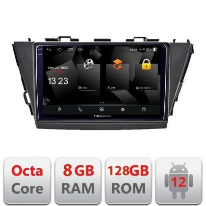 Navigatie Toyota Prius 5 Plus 2012-2020 Android Octa Core Qualcomm 2K Qled 8+128 DTS DSP 360 4G Optical CarStore Technology