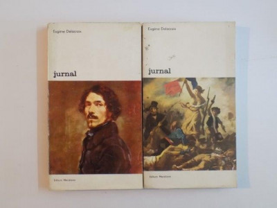 JURNAL de EUGENE DELACROIX , 1977 , VOL.I-II foto