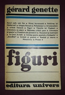 GERARD GENETTE&amp;nbsp;-&amp;nbsp;FIGURI foto