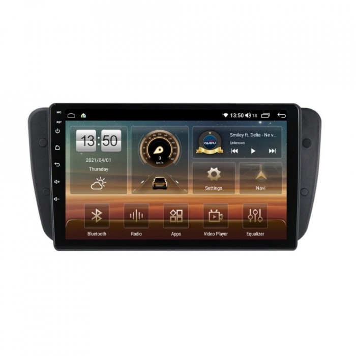 Navigatie dedicata cu Android Seat Ibiza IV 2008 - 2013, 6GB RAM, Radio GPS