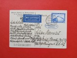 GERMANIA-RAICH-Zepelin- plic circulat -stampilate
