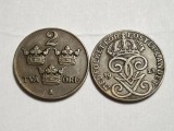 Suedia 1921 - 2 ore, circulata