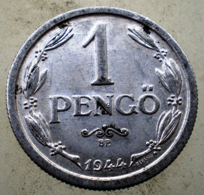 1.253 UNGARIA WWII 1 PENGO 1944 foto