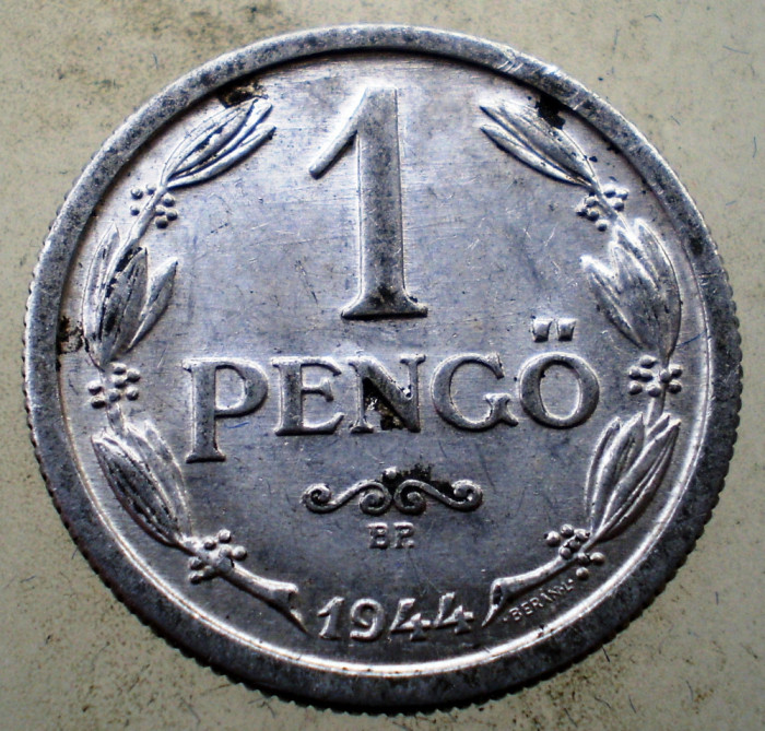 1.253 UNGARIA WWII 1 PENGO 1944