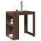 vidaXL Masă de bar, stejar maro, 102x70x103,5 cm, lemn prelucrat 3309327