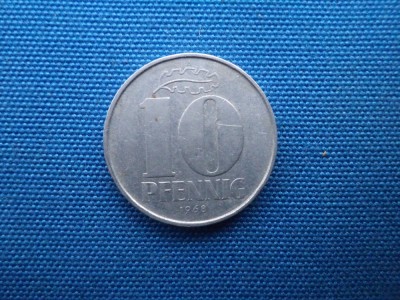 10 PFENNIG 1968 foto