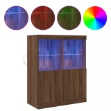 Cumpara ieftin Dulap, stejar maro, 81x37x100 cm, lemn prelucrat