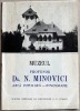 Brosura de prezentare Muzeul Profesor Dr. N. Minovici - Arta populara - Etnografie 1959, ex-colectia Ioan H. Sarghie, Alta editura