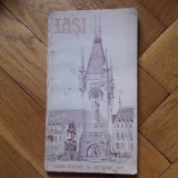 Iasi - Ghid istoric si artistic (1957, 110 pag + harta, 100 ill.) monumente cladiri statui case ghidul orasului orasul Iasilor Iasii de odinioara RARA
