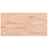 Cumpara ieftin Blat de baie, 80x40x2,5 cm, lemn masiv de fag