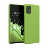 Husa pentru Samsung Galaxy A51, Silicon, Verde, 51197.220, Carcasa