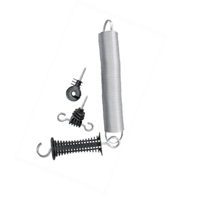 Poarta pentru gard electric, 5 m, set complet