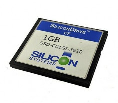 Card Compact Flash SiliconDrive 1GB CF SSD-C01GI-3620 foto