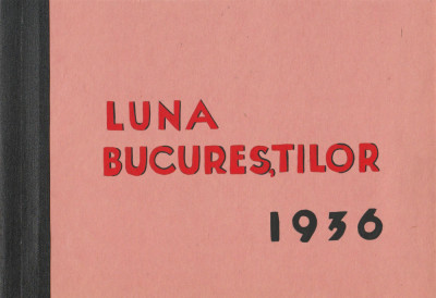 1936 Romania, Carnet filatelic particular Luna Bucurestilor, seria Costume OETR foto