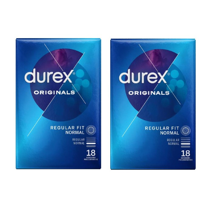 Pachet Prezervative Durex Classic 2x18, 36 bucati