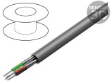 Cablu Alpha Wire C&amp;C 2x2x22AWG ecranat folie Al PVC