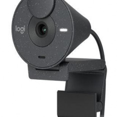 Camera Web Logitech Brio 300, USB, Full HD, 30 fps (Negru)