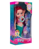 Papusa Sirena cu sunet si lumini, 37 cm
