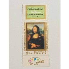 Ungaria 1974 - Mona Lisa, neuzata