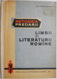 Metodica predarii limbii si literaturii romane &ndash; Clara Georgeta Chiosa (sublinieri in creion, coperta putin uzata)