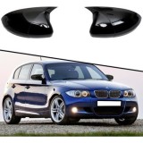 Cumpara ieftin Capace oglinzi tip BATMAN BMW Seria1 E87 (2004 - 2011) negru lucios