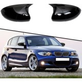 Cumpara ieftin Capace oglinzi tip BATMAN BMW Seria1 E87 (2004 - 2011) negru lucios