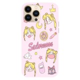Husa compatibila cu Apple iPhone 15 Pro Max model Sailor Moon Accessories, Silicon, TPU, Viceversa, Transparent, Carcasa