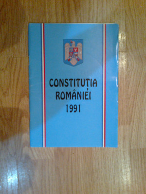 d2 Constitutia Romaniei, 1991 foto