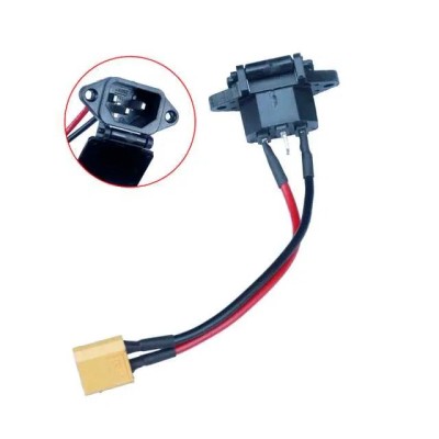 conector incarcator flat tata mufa baterie scuter electric citycoco foto
