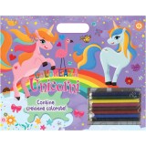 Coloreaza - Unicorni (creioane) PlayLearn Toys