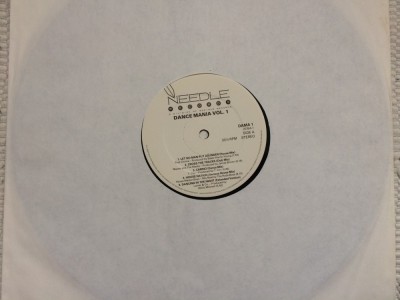 Dance Mania Vol. 1 various 1987 disc vinyl lp selectii muzica house disco funk electro needle records UK generic VG+ foto