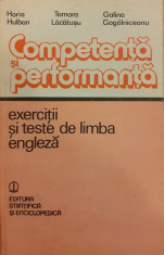 Competenta si performanta - exercitii si teste de limba englez foto