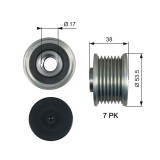 GATES OAP7190 DriveAlign&reg; Sistem roata libera, generator