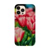 Husa compatibila cu Apple iPhone 14 Plus model Red Tulips, Silicon, TPU, Viceversa, Transparent, Carcasa