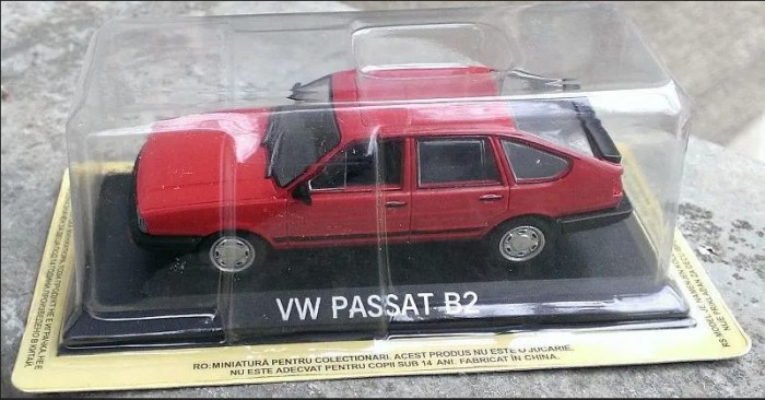 Macheta Volkswagen Passat B2 1981 - DeAgostini Masini de Legenda 1/43 VW