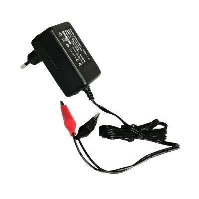 Incarcator acumulatori plumb cu debransare VRLA AGM 12V 1A TED foto