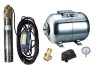 Kit complet sistem hidrofor, pompa submersibila APC SKM 150/50, rezervor de 50 litri din inox, presostat, racord 5 cai, manometru, 03031008/50I