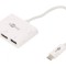 Adaptor HDMI 2.0 USB 3.0 0,15m Alb 60W