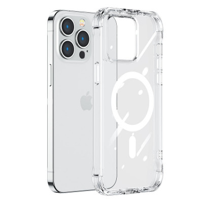 Husă Magnetică Joyroom Defender Magnetică Pentru IPhone 14 Plus Husă Blindată Cu C&amp;acirc;rlige, Suport Transparent (compatibilă MagSafe) 6956116730598 foto