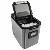Cumpara ieftin Masina de facut cuburi de gheata, 3 dimensiuni, 120 W, afisaj LCD, ceas si temporizator, rezervor 2.2 L, 12 kg/zi, Ruhhy