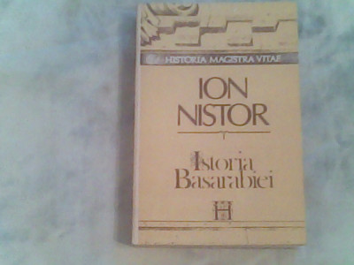 Istoria Basarabiei-Ion Nistor foto