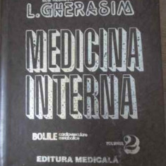 MEDICINA INTERNA VOL.2 BOLILE CARDIOVASCULARE METABOLICE-SUB REDACTIA L. GHERASIM