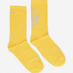 A-COLD-WALL* șosete Barcket Sock culoarea galben ACWMSK027-WHITE