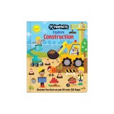 Explore Construction: Lift-The-Flap Board Book