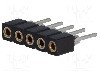 Conector 5 pini, seria {{Serie conector}}, pas pini 2mm, CONNFLY - DS1002-02-1*5BT1F6