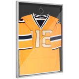 Cadru HOMCOM T-frame pentru tricou din aliaj de aluminiu cu acrilic și captuseală interioară din feltro, 70 x 90 cm | Aosom Romania