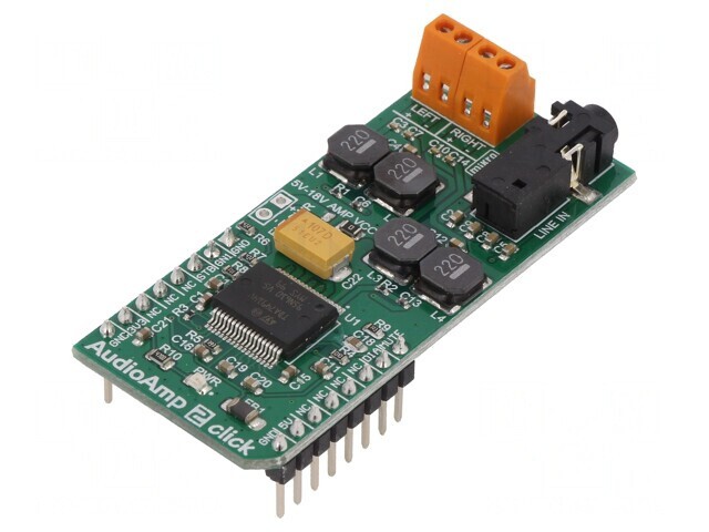 Placă amplificator audio GPIO TDA7491 AUDIOAMP 2 CLICK